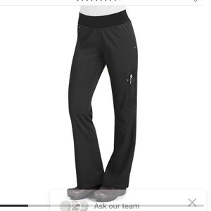 Women’s black Healing Hands scrub pants!